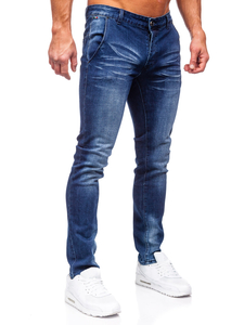 Blugi bleumarin slim fit Bolf MP0091BS