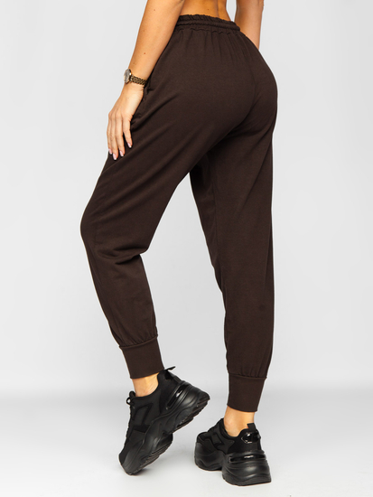 Pantaloni de trening maro Bolf 0011