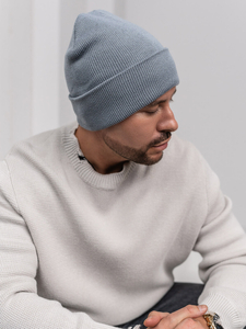 Căciulă gri de iarnă călduroasă Bolf YW09004M