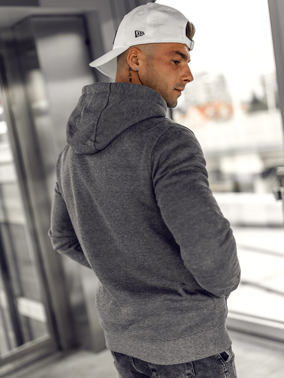 Hanorac gri-antracit Bolf 2008A