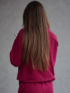 Set trening din două piese pentru femei vișiniu Bolf 82162