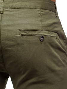 Pantaloni verde chinos Bolf 1146