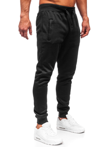 Pantaloni de trening joggers negri Bolf XW06