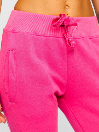 Pantaloni de trening dame roz Bolf CK-01