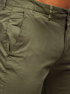 Pantaloni verde chinos Bolf 1146
