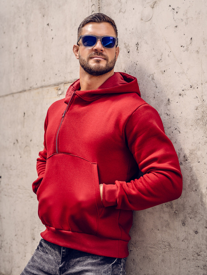 Hanorac gros cu fermoar bordo Bolf 02A