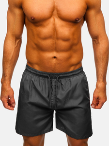 Pantaloni scurți de baie bărbătești grafit Bolf QD32