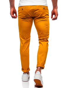 Pantaloni portocaliu chinos Bolf 1146