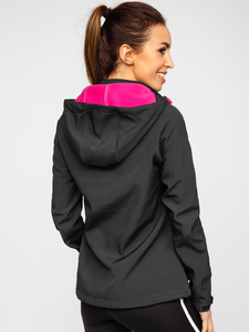 Geacă softshell grafit dame Bolf HH027