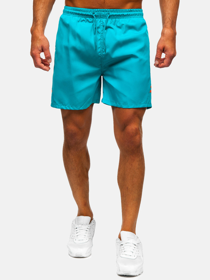 Pantaloni scurți de baie bărbătești albaștri Bolf QD29