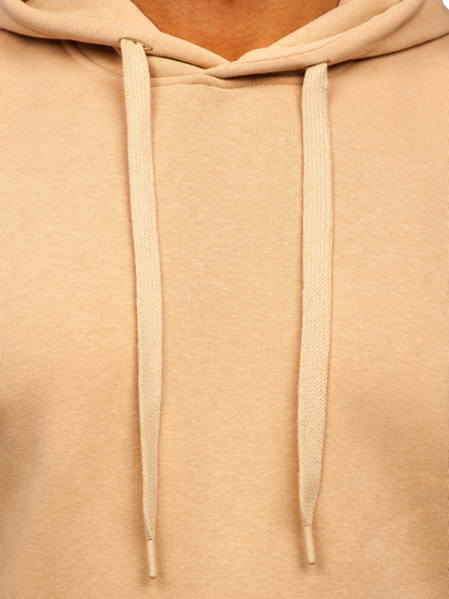 Hanorac bej tip cangur Bolf 1004