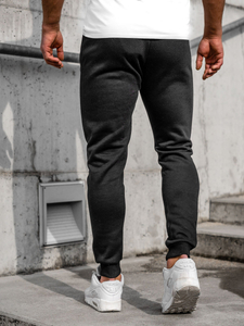 Pantaloni de jogging pentru bărbați, negri Bolf XW01-E