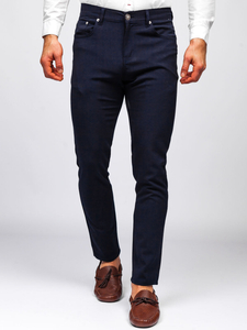 Palton chinos bleumarin Bolf 0004