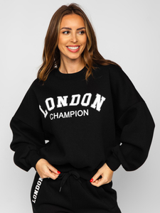 Compleu de trening negru izolat termic dame Bolf VP09