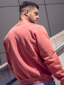 Bluză groasă roz-deschis Bolf 2001A