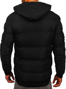 Geacă de iarnă neagră Bolf 5M3125