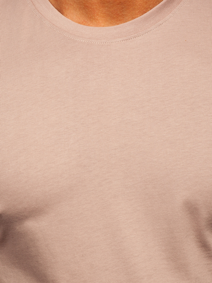 Tricou maro-deschis bumbac Bolf 0001