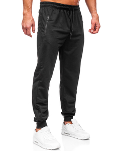 Pantaloni de trening joggers negri Bolf JX6103