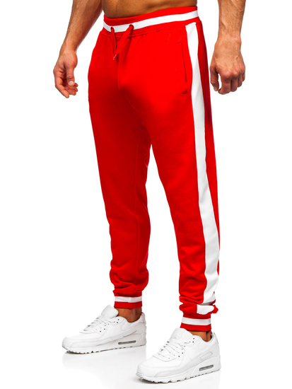 Pantaloni de training roșu Bolf 8C99
