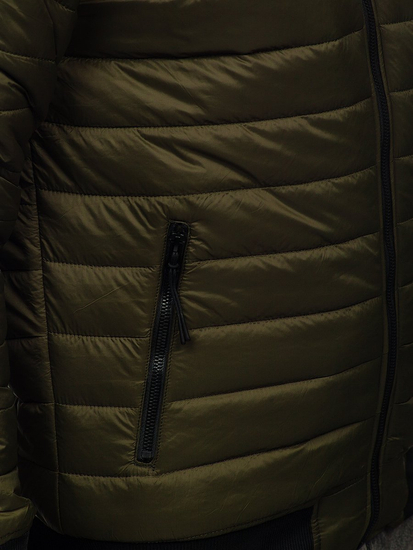 Geacă matlasată bomber kaki Bolf MY-02