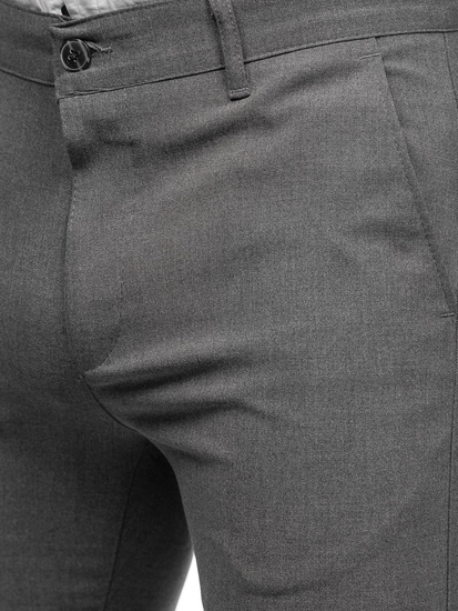 Pantaloni chinos grafit Bolf 0016