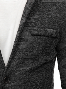 Sacou grafit casual Bolf KS-7309