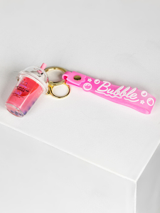 Breloc cu bule roz Bolf TT403-6