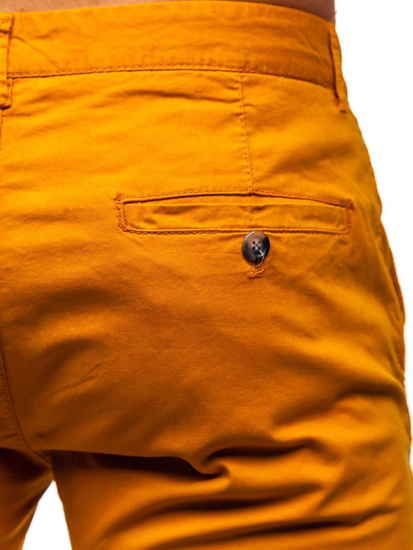 Pantaloni portocaliu chinos Bolf 1146