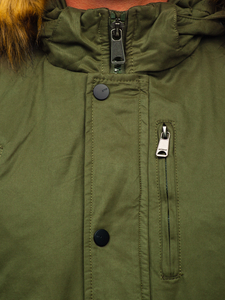 Geacă de iarnă verde Bolf 1778