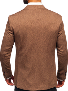 Sacou bărbătesc casual maro Bolf 24401