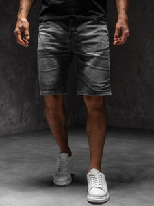 Blugi scurți grafit Bolf MP0277GSA1