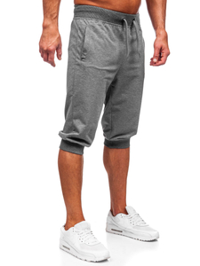 Pantaloni scurți de trening grafit Bolf K10002
