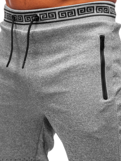 Pantaloni joggers gri Bolf HM383