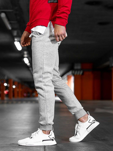 Pantaloni joggers gri Bolf XW01-B