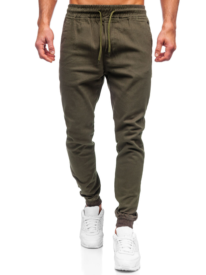 Pantaloni joggers kaki Bolf 707