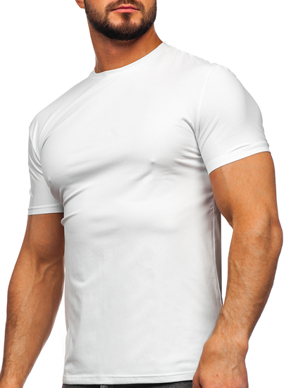 Tricou alb Bolf MT3001