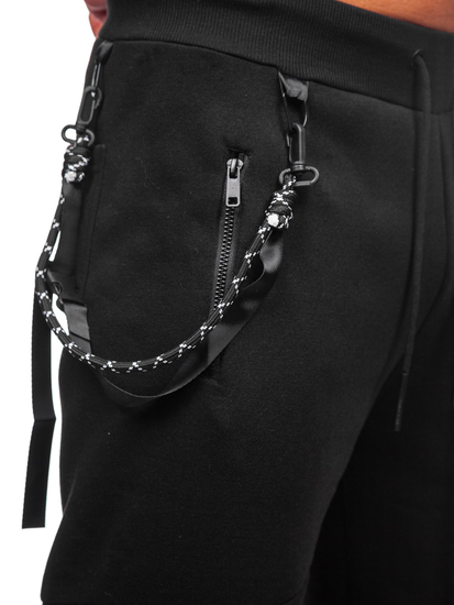 Pantaloni de jogging negri pentru bărbați de la Bolf JX6287