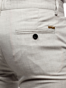 Pantaloni bej chinos Bolf 0015