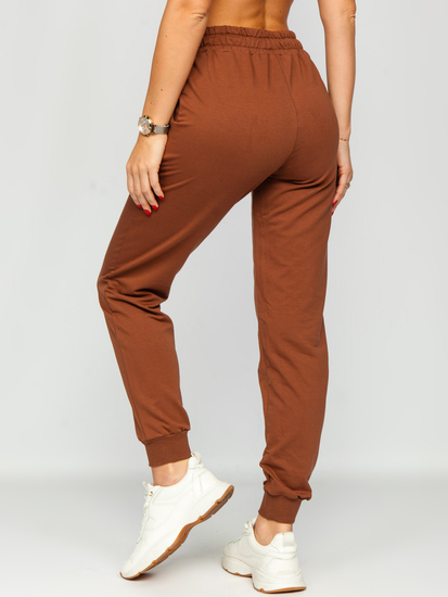 Pantaloni de trening ciocolata dame Bolf VE34