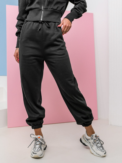 Compleu de training negru oversize dame Bolf 8C79