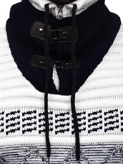 Pulover bleumarin gros Bolf 2020