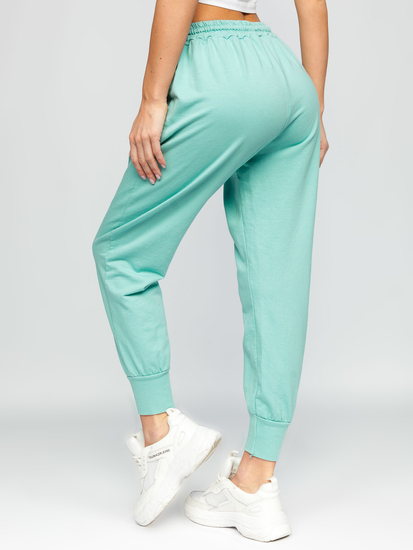 Pantaloni de training verde-menta dame Bolf 0011
