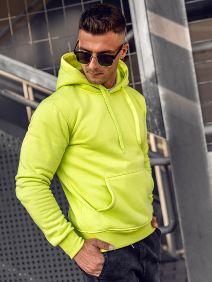 Hanorac tip cangur verde-deschis Bolf 2009A