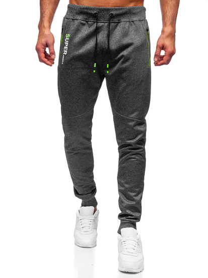 Pantaloni joggers grafit Bolf K50009
