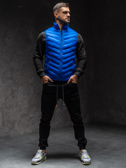 Vesta cu gluga albastra Bolf HDL88006A1