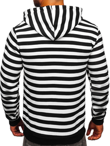 Hanorac alb cu imprimeu Bolf 141029