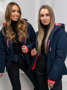 Geacă de iarnă sport dame bleumarin Bolf HH012B