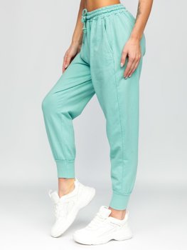 Pantaloni de training verde-menta dame Bolf 0011