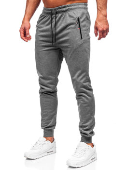 Pantaloni joggers gri-antracit Bolf JX5001
