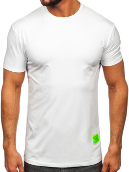 Tricou alb cu imprimeu Bolf MT3046